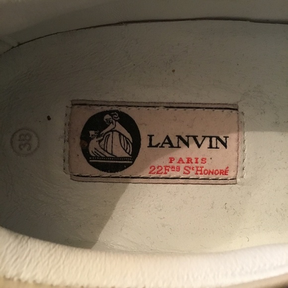 Authentic Lanvin Loafers Sz 38 - Picture 3 of 5